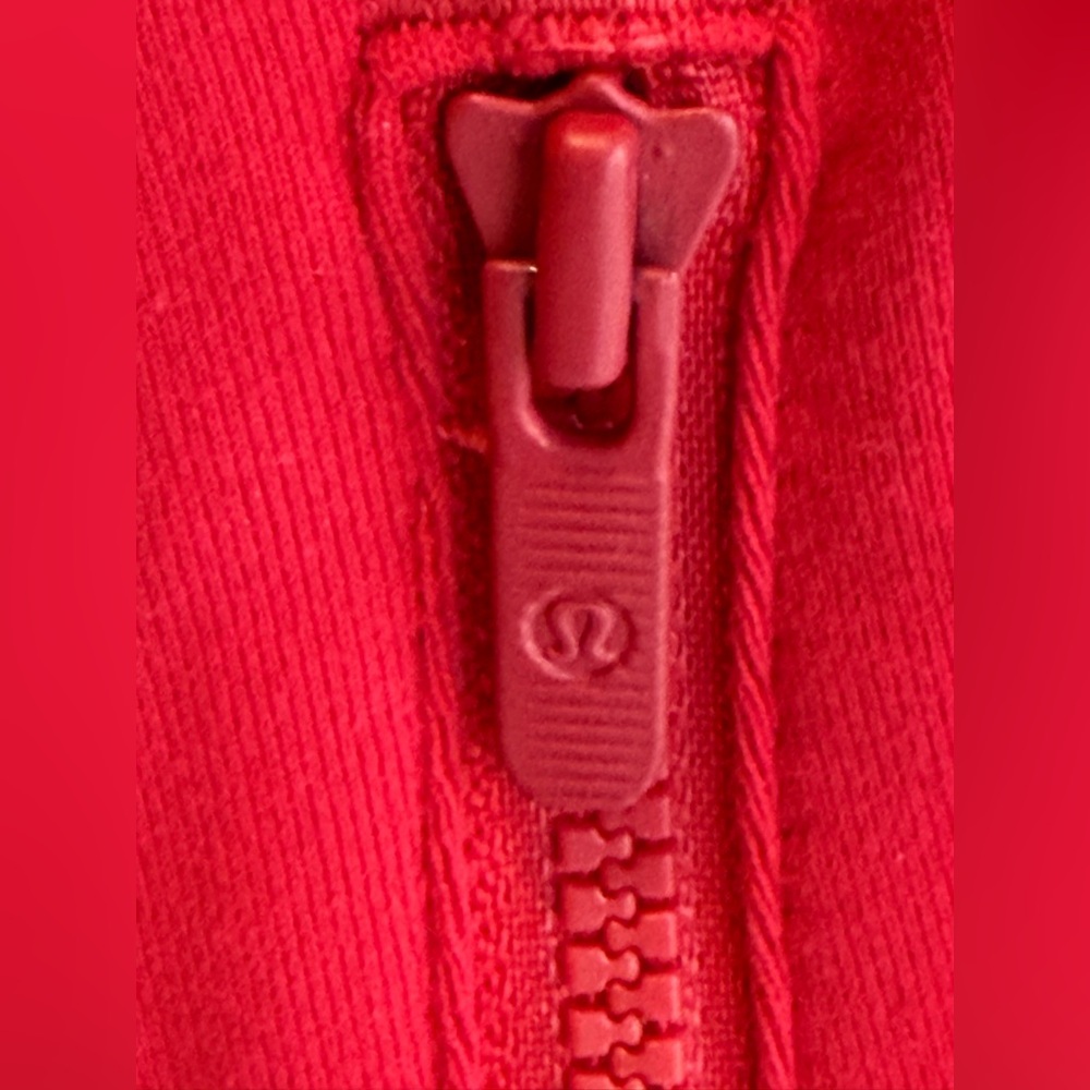 LULULEMON DEFINE JACKET DARK RED sz 14 EUC - Picture 6 of 8